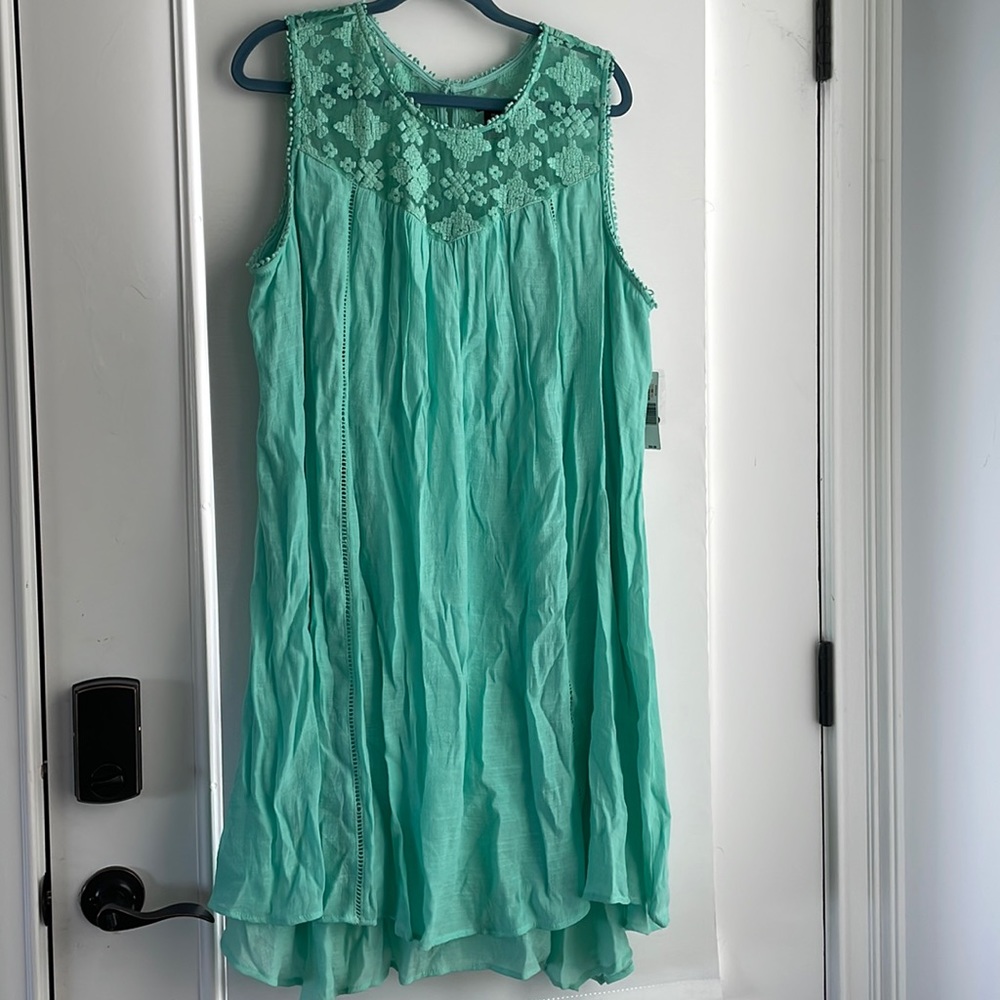 New Directions mint green Brand New summer dress 2x Make Offer. T-2
